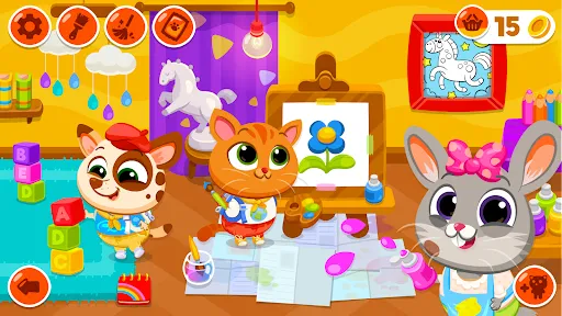 Скриншот 4 — Bubbu School (котик бубу)