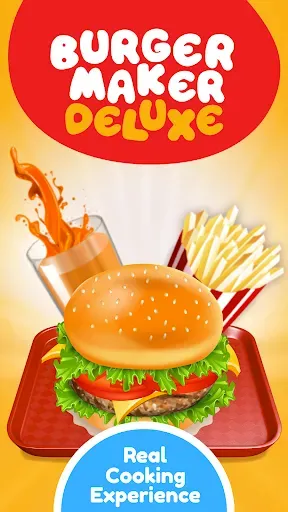 Скриншот 1 — Burger Deluxe - Cooking Games
