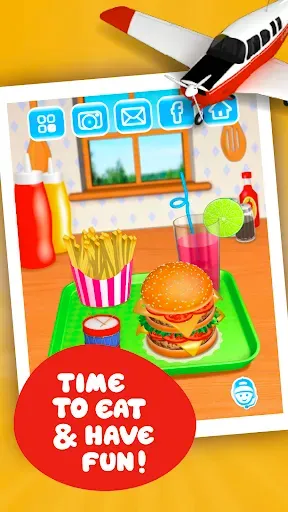 Скриншот 5 — Burger Deluxe - Cooking Games