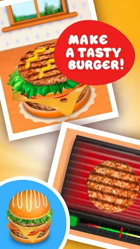 Скриншот 8 — Burger Deluxe - Cooking Games