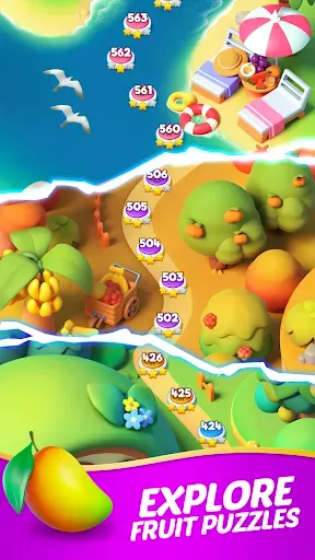 Скриншот 5 — Bubble Shooter：Fruit Splash