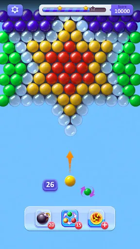 Скриншот 3 — Shoot Bubble - Лопать пузыри