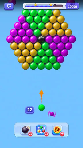 Скриншот 8 — Shoot Bubble - Лопать пузыри