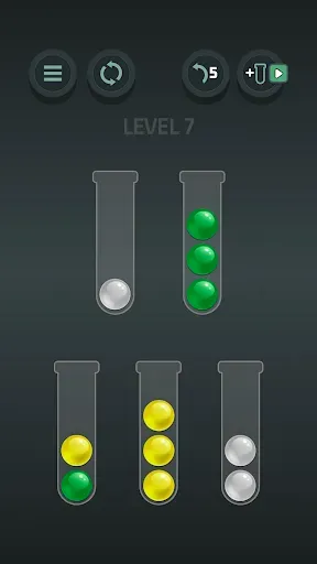 Скриншот 5 — Sort Balls Sorting Puzzle Game