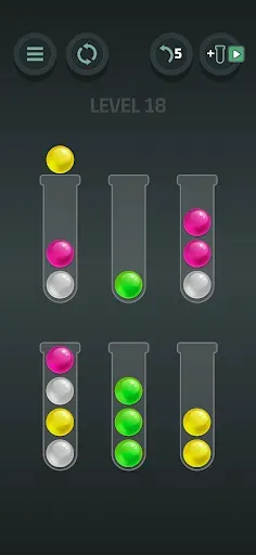 Скриншот 7 — Sort Balls Sorting Puzzle Game