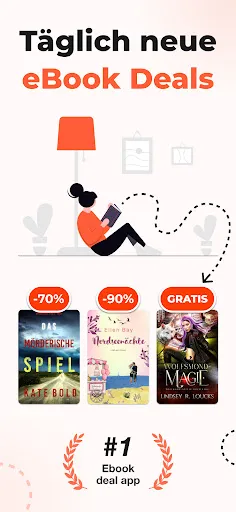 Скриншот 1 — Buch des Tages - Ebook Deals