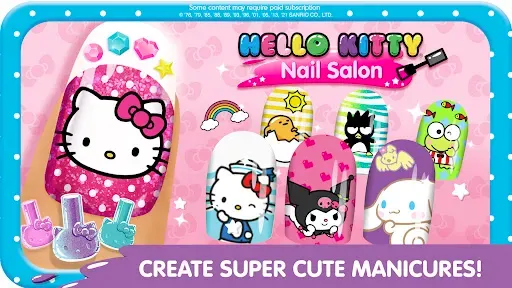 Скриншот 1 — Маникюрный салон Hello Kitty