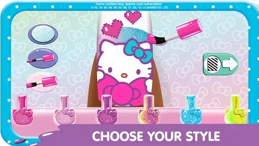 Скриншот 2 — Маникюрный салон Hello Kitty