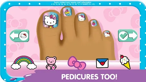 Скриншот 6 — Маникюрный салон Hello Kitty