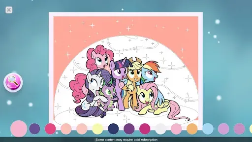 Скриншот 8 — My Little Pony: раскраска