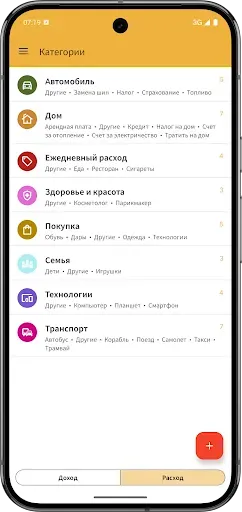 Скриншот 7 — Расходы и доходы — My Budget