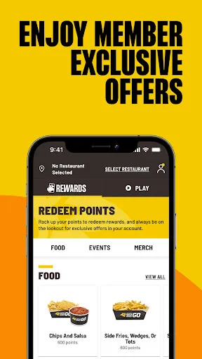 Скриншот 4 — Buffalo Wild Wings Ordering