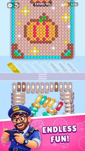 Скриншот 2 — Bubble Bus: Parking Jam Puzzle