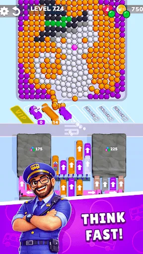 Скриншот 3 — Bubble Bus: Parking Jam Puzzle