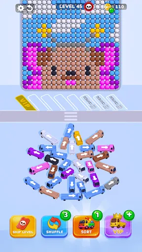 Скриншот 5 — Bubble Bus: Parking Jam Puzzle