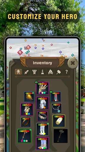 Скриншот 4 — Magic Streets: GPS RPG Go Game
