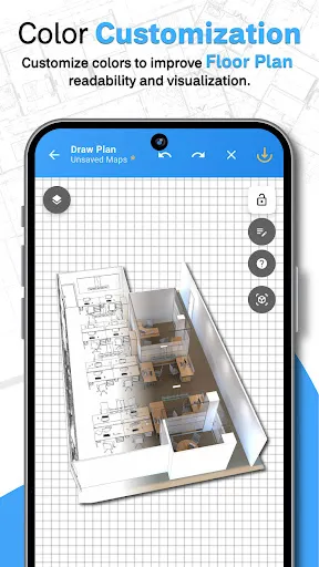 Скриншот 2 — Floor Plan Designer: Home Map