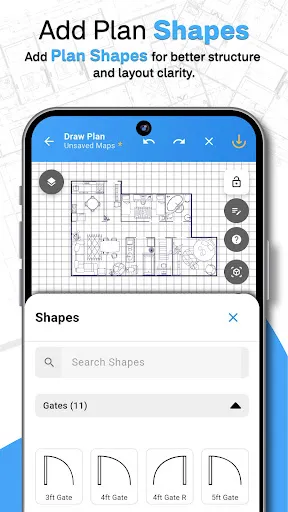 Скриншот 4 — Floor Plan Designer: Home Map