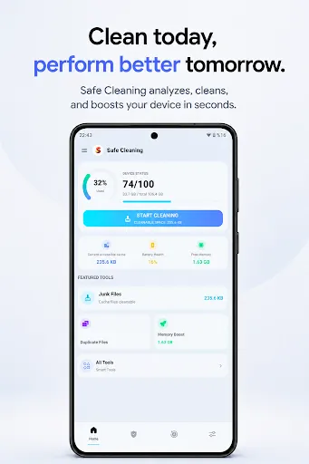 Скриншот 1 — Safe Cleaning: Очистка