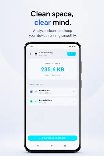 Скриншот 2 — Safe Cleaning: Очистка