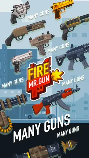 Скриншот 5 — Fire! Mr.Gun - Bullet Shooting