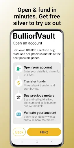 Скриншот 4 — Buy and Sell Gold & Silver