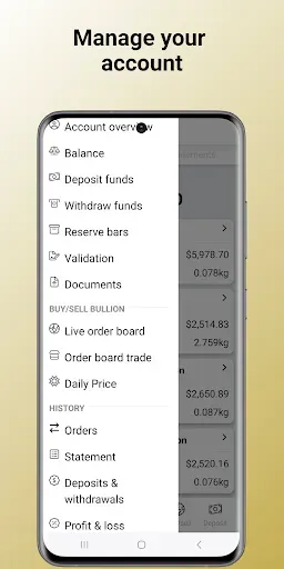 Скриншот 5 — Buy and Sell Gold & Silver
