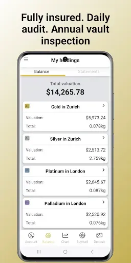 Скриншот 6 — Buy and Sell Gold & Silver