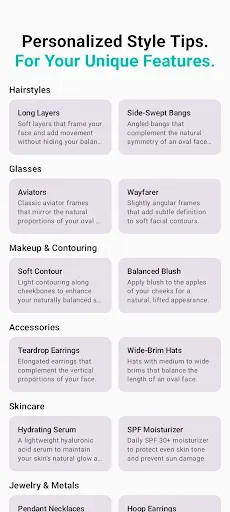 Скриншот 3 — Face Shape AI: Face Analyzer