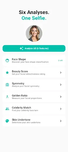 Скриншот 5 — Face Shape AI: Face Analyzer