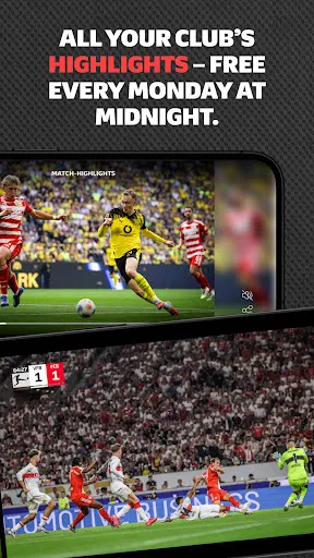 Скриншот 3 — Bundesliga: Live Soccer Scores