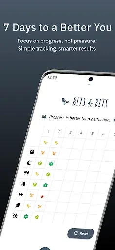 Скриншот 1 — BITS & BITS : 7-Day Diet Track