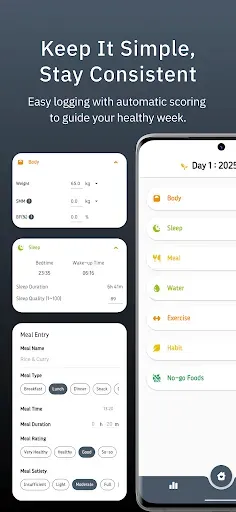 Скриншот 5 — BITS & BITS : 7-Day Diet Track