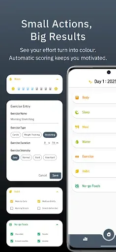 Скриншот 6 — BITS & BITS : 7-Day Diet Track