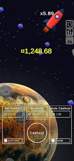 Скриншот 2 — Rokett простая игра для ставок