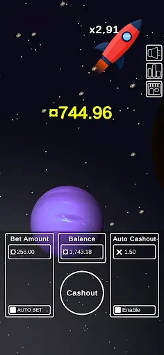 Скриншот 5 — Rokett простая игра для ставок