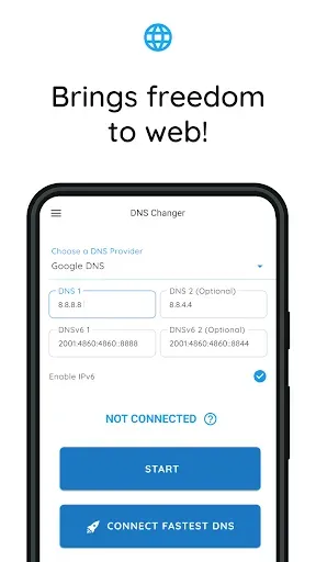 Скриншот 1 — DNS Changer