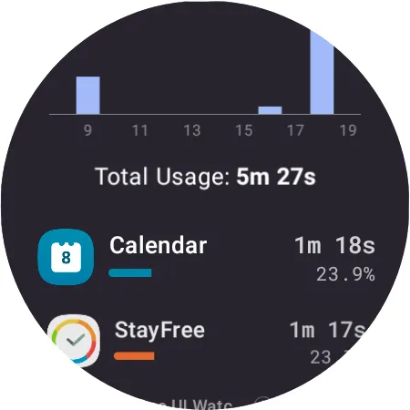 Скриншот 8 — StayFree - Экранное время
