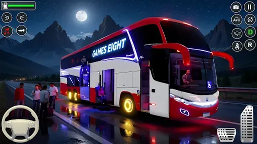 Скриншот 2 — City Bus Driving Games 3D
