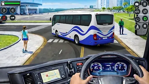 Скриншот 5 — City Bus Driving Games 3D