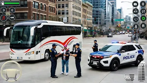 Скриншот 6 — City Bus Driving Games 3D