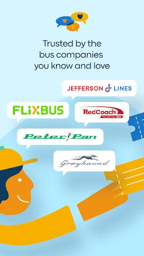 Скриншот 3 — Busbud: Bus & Train Tickets
