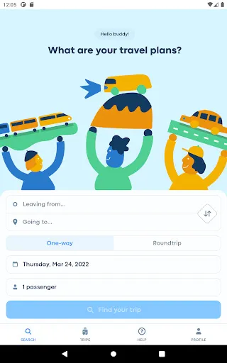 Скриншот 7 — Busbud: Bus & Train Tickets