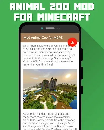 Скриншот 2 — Animal Zoo Mod