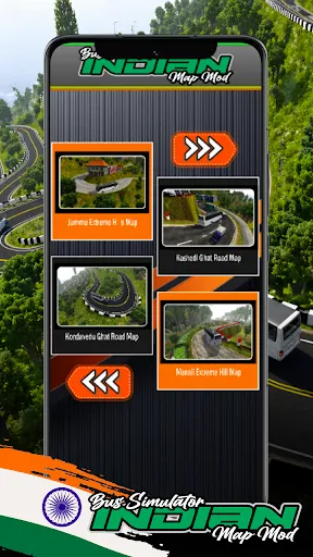Скриншот 1 — Map BUSSIN Bus Simulator India
