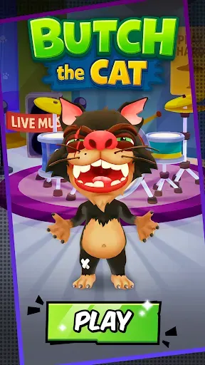 Скриншот 1 — Butch the Cat: Кот Головоломка