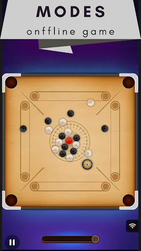Скриншот 2 — Carrom Board Offline