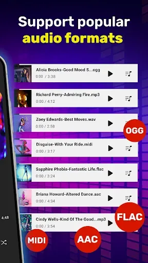 Скриншот 3 — Music Player - MP3 Player