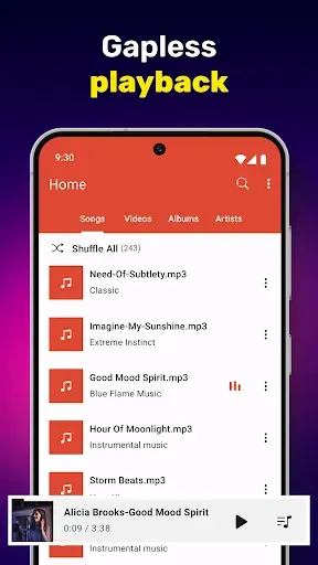 Скриншот 6 — Music Player - MP3 Player