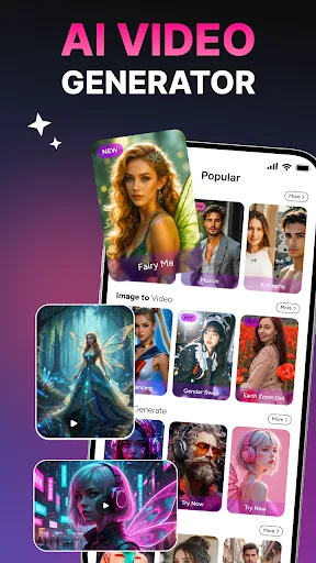Скриншот 1 — AI Video Generator